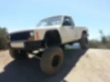 Jeep Comanche (MJ) 84-92  - 4in Bulge Off Road Fiberglass Fenders