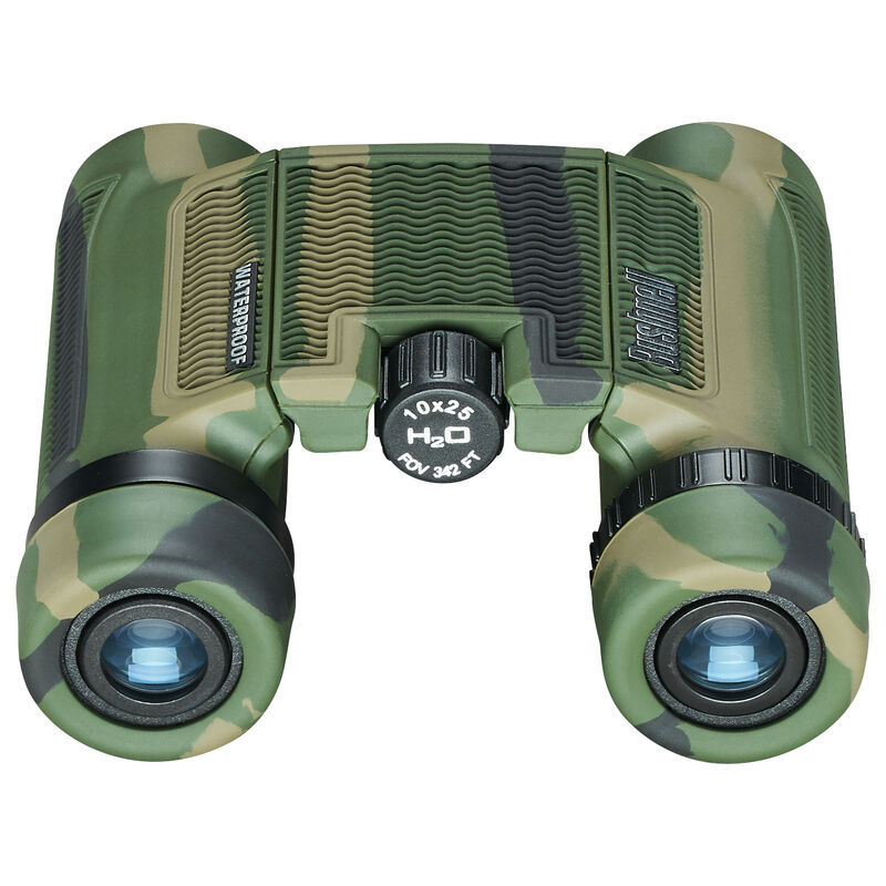 Thumbnail: H2O 10X25MM Roof Prism Compact Binoculars - Camo