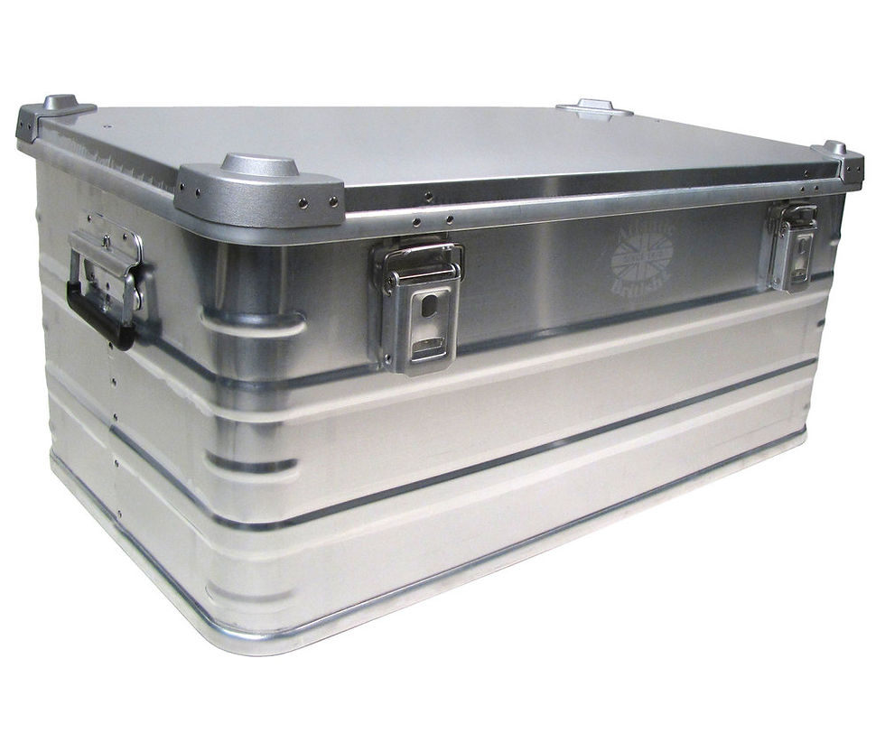 95-Liter Overland Aluminum Travel And Storage Case - by Atlantic British