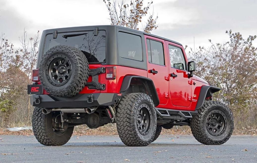 HD Hinged Spare Tire Carrier Kit (07-18 Jeep JK) | 12 ...