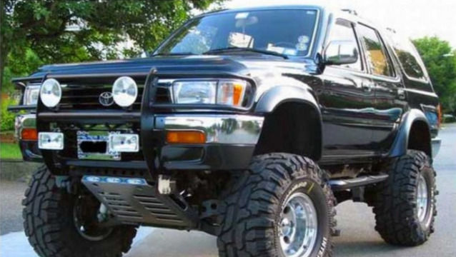Thumbnail: Bushwacker Extend-A-Fender Front & Rear Flares for Toyota 4Runner 1990-1995