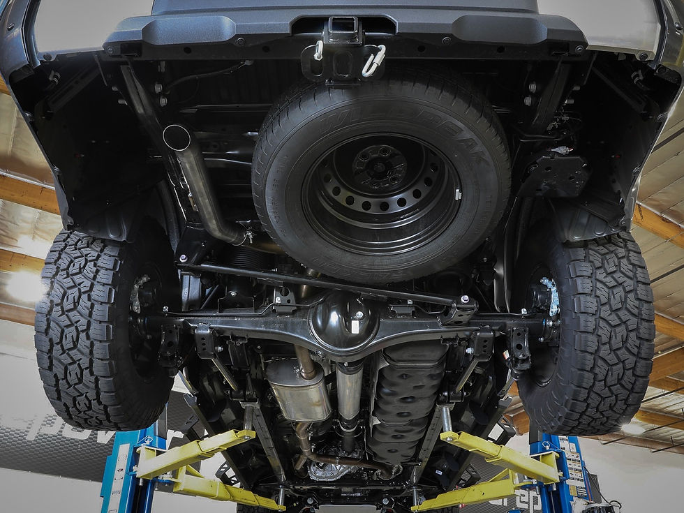Thumbnail: Toyota Tundra (22+) Apollo GT Series Hi-Tuck 2-1/2 IN to 3 IN 409 SS Cat-Back