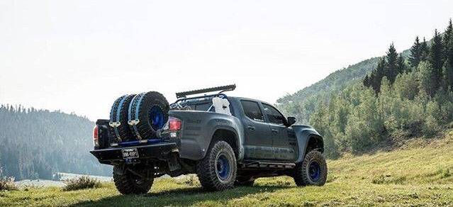 Thumbnail: Toyota Tacoma 16-23   6in Bulge Off Road Fiberglass Bedsides