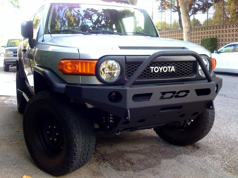 Thumbnail: FJ Cruiser (07-14) - Front Aluminum Single Hoop  by DEMELLO
