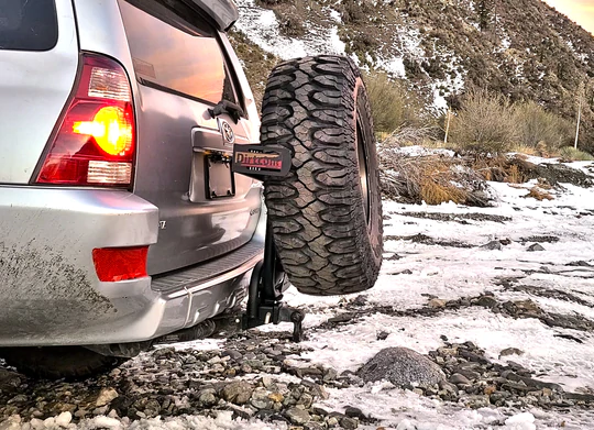 Thumbnail: TRAIL SWING  Hitch Carrier Toyota Tacoma  (05-27) - by DirtCom
