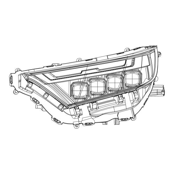 Thumbnail: Toyota RAV4 19-24 (Low Trim)  - NOVA-Series LED Projector Headlights