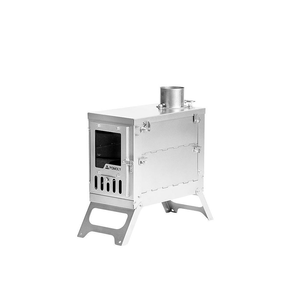 Thumbnail: X-Ti Mini | Double Folding Titanium Wood Stove | POMOLY New Arrival 2025