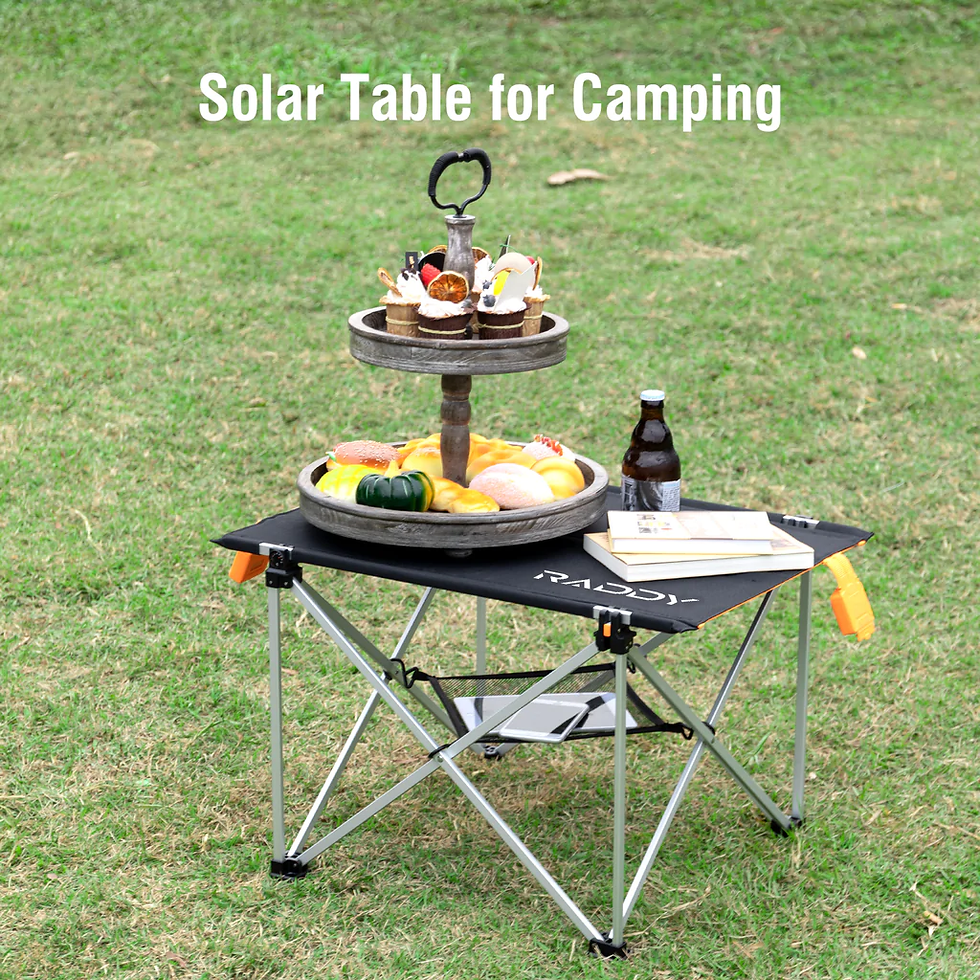 Thumbnail: Raddy ST30 30W Solar Camp Table