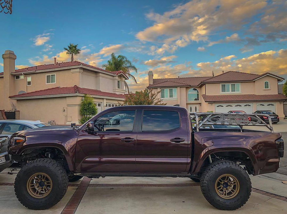 Thumbnail: Toyota Tacoma 16-23   3in Bulge Off Road Fiberglass Bedsides