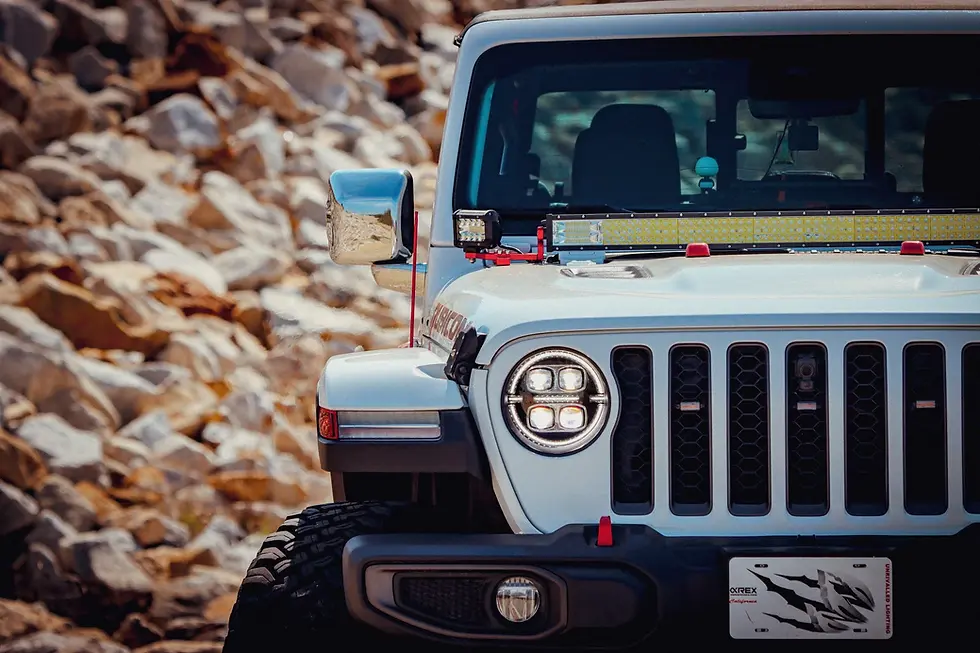 Thumbnail: Jeep (18-25) -  NOVA-Series LED Projector Headlights (Alpha Black