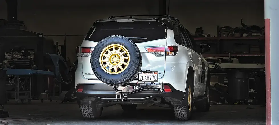 Thumbnail: TRAIL SWING  Hitch Carrier Toyota RAV4  (13-27) - by DirtCom