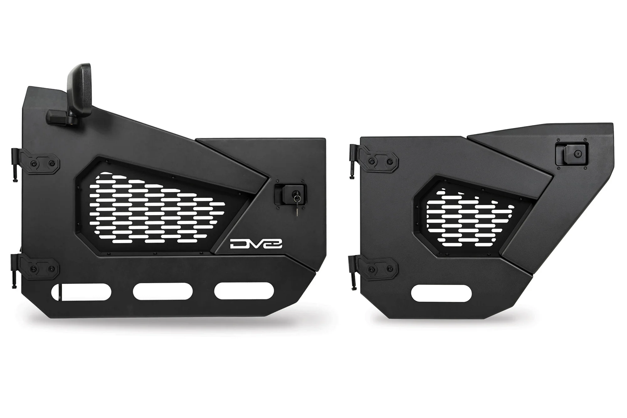 Jeep JL & JT Front Half Doors DV8 Offroad 12° North Industries