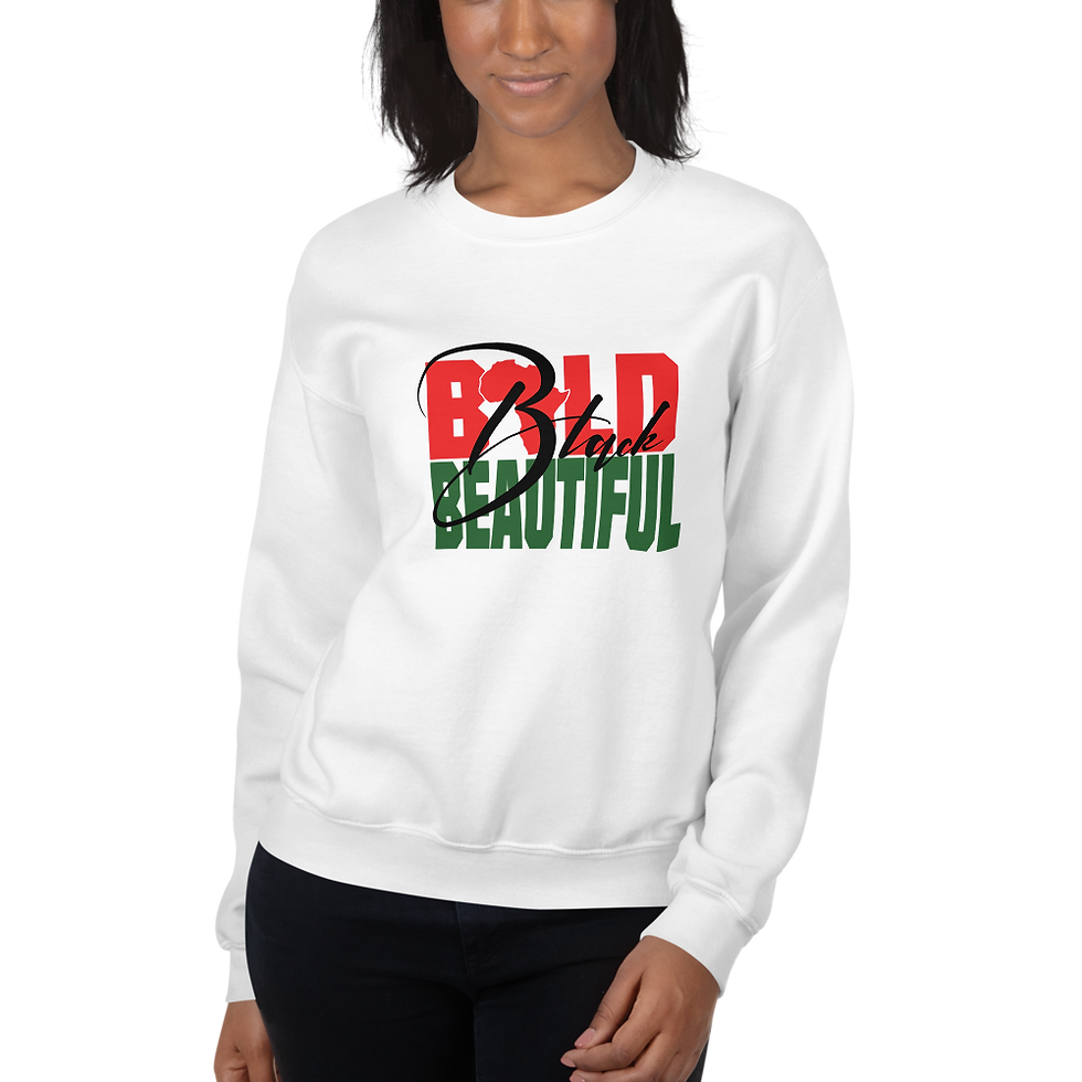 Thumbnail: Bold Beautiful Black Sweatshirt