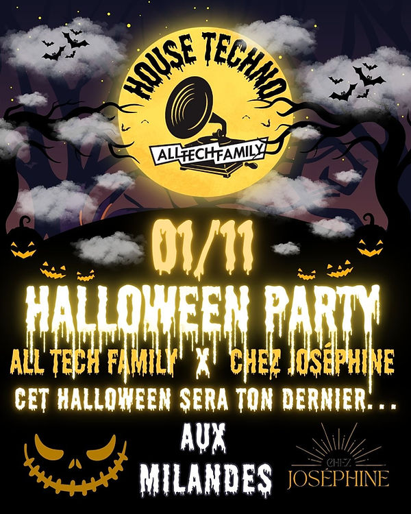 Yellow And Black Minimalist Halloween Party Document A4 (841 x 1189 mm) (Publication Insta