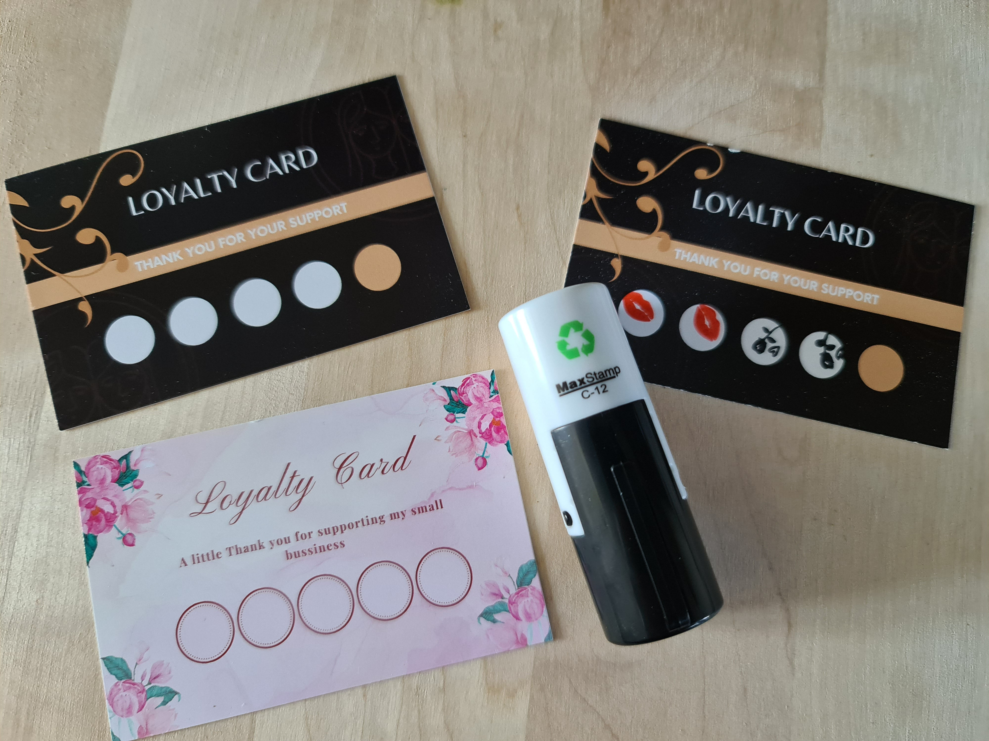 MaxStamp loyalty stamp