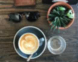 Latte done at Southern Roots