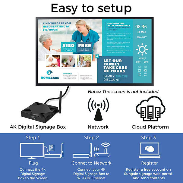 Thumbnail: 4K Ultra HD Digital Signage Display Box KWS808