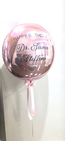 personalized balloon