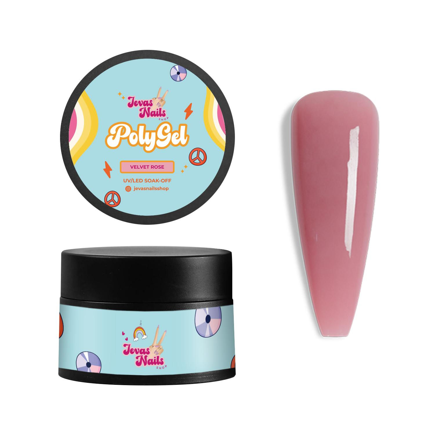 Polygel Jar Velvet rose