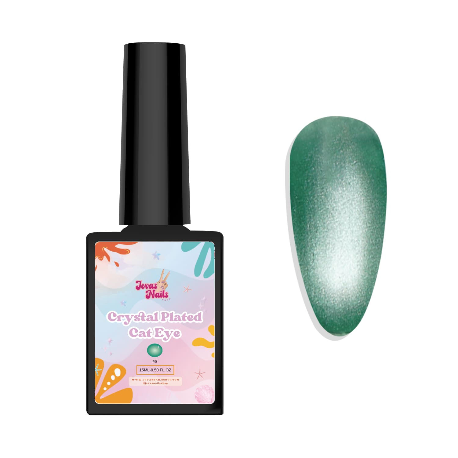 Crystal Plated Cat Eye 46