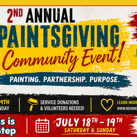 2nd Annual Paintsgiving Community Event Benefiting New Mexico Dream Center