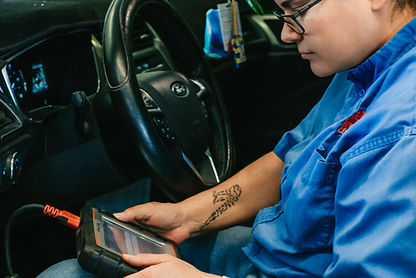 Jessie Hernandez head mechanic with AA Auto & Air Conditioning and Lube Too