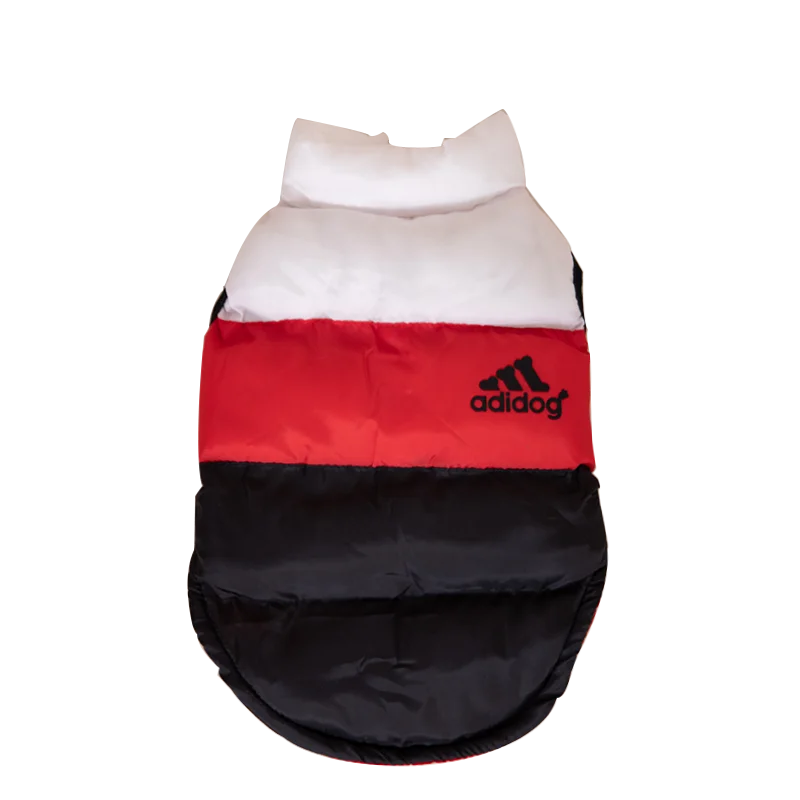 Thumbnail: Winter Warm Dog  Clothes Designer Fashion Dog Cotton  Color Block Pet Coat for