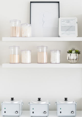 Asia Richter Designs - Retail & Commercial Interior Design - Wax Sola Salon Studio - Tidy Organized