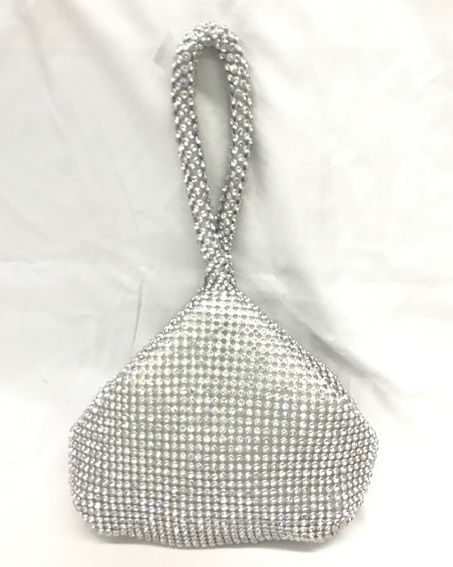 Thumbnail: Rhinestone Wristlet Evening Bag #E-7181     12 pcs/dozen