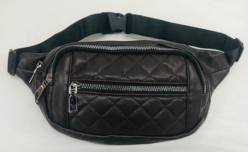 Thumbnail: Women Fashion Quilted PU Pouch #HF-7767     12 PCS/DOZEN