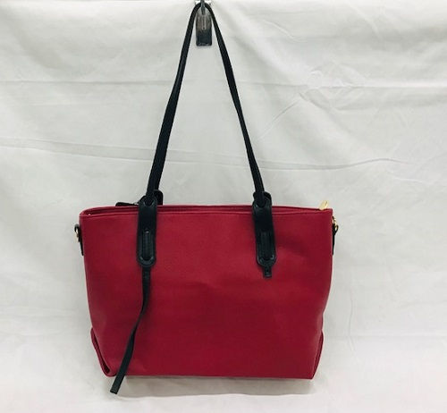 Thumbnail: Women Fashion Pocket Tote Bag #H-7844    12PCS/DOZEN