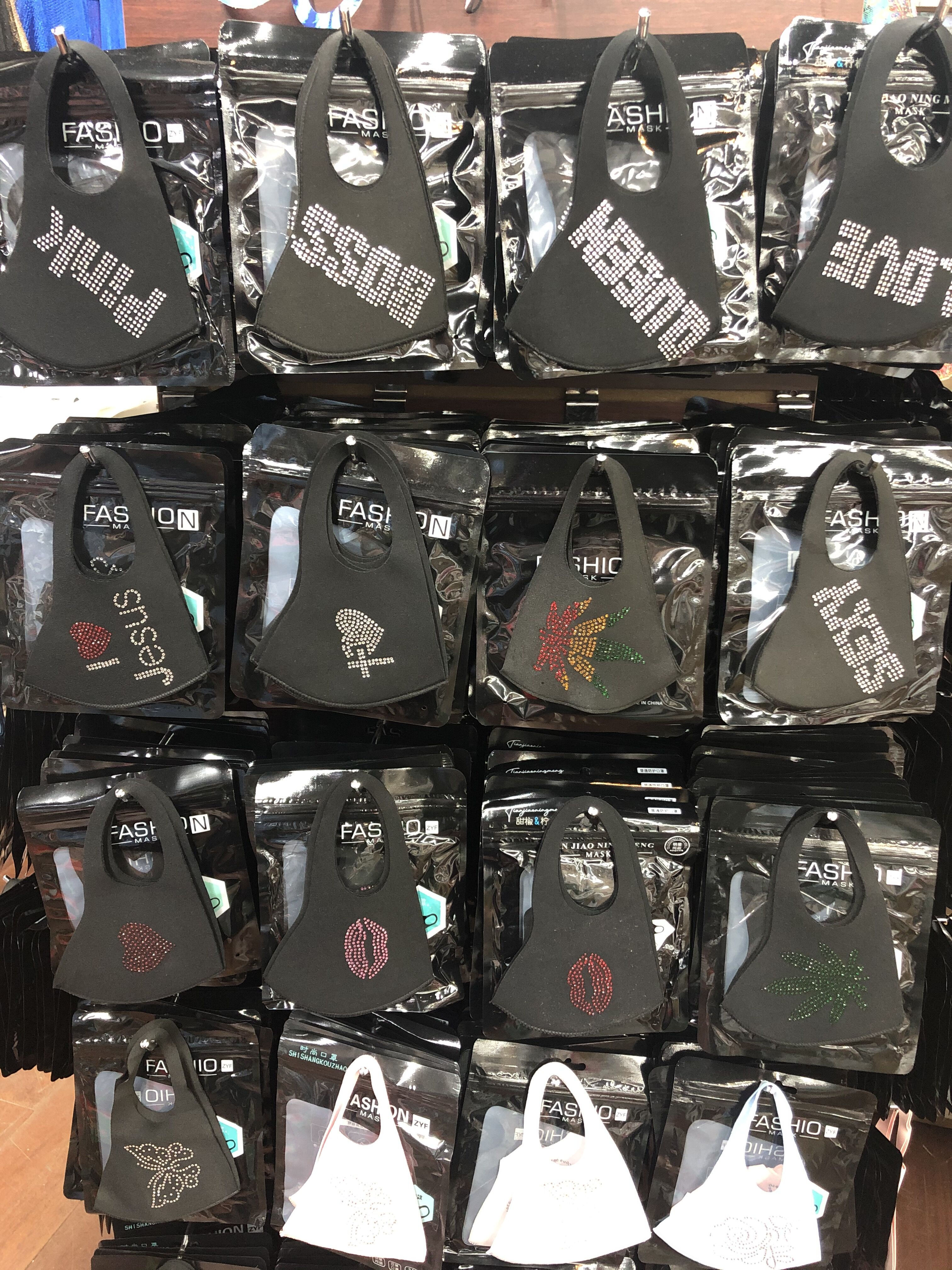 Rhinestones Fashion Mask