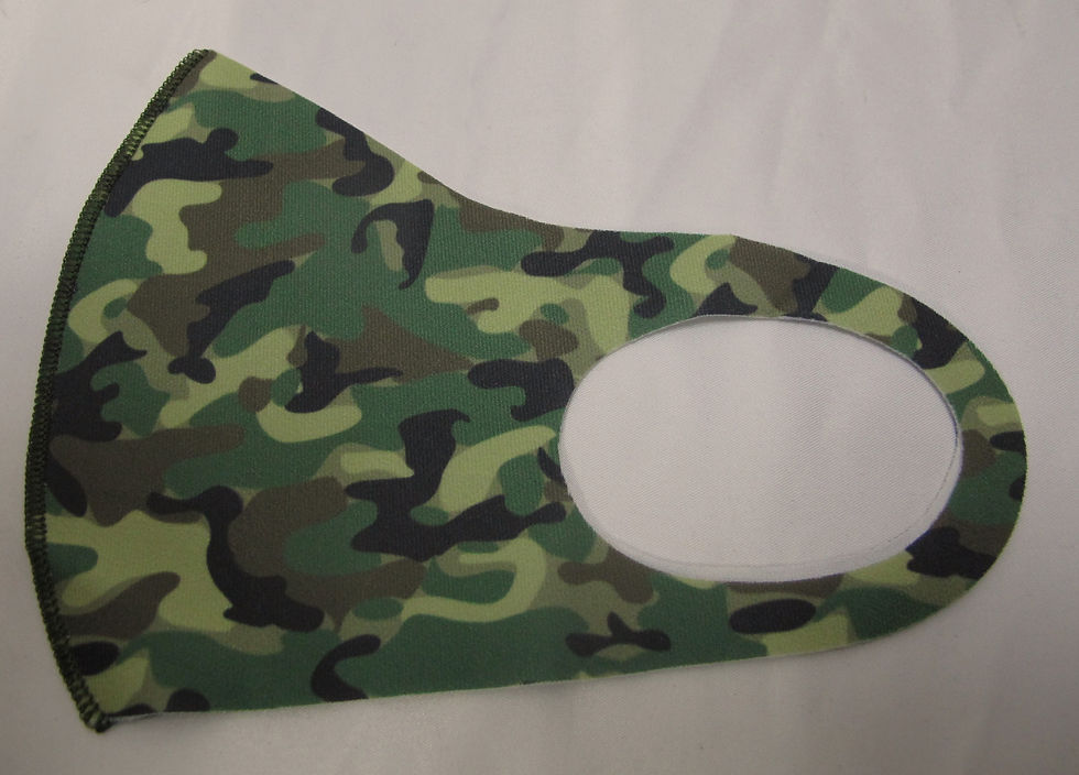 Thumbnail: Fashion Mask - Dark Camouflage   20 pcs/pack