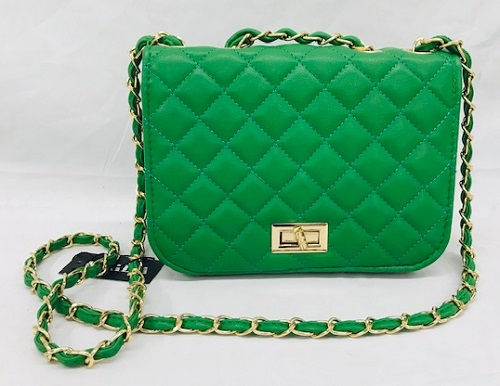 Thumbnail: Women Fashion Quilted Crossbody Small Bag #HX-509
