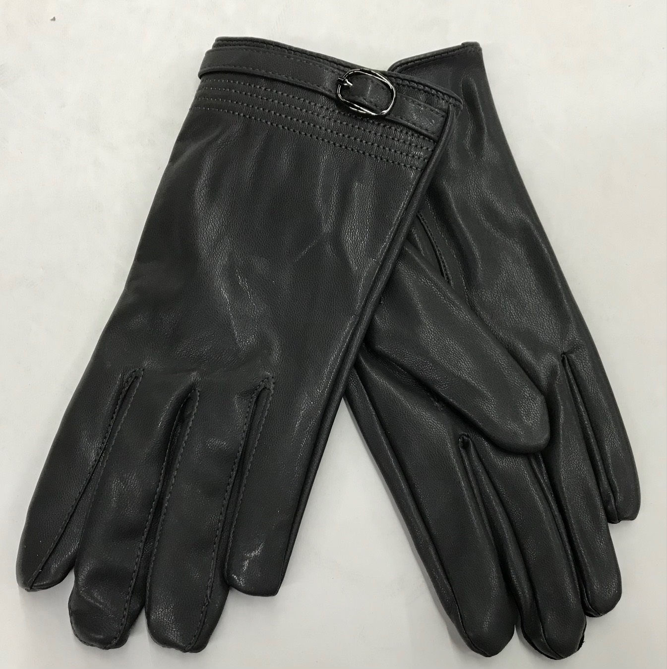 Women Winter PU Leather Gloves. GF-8601#9   12 pcs/dozen