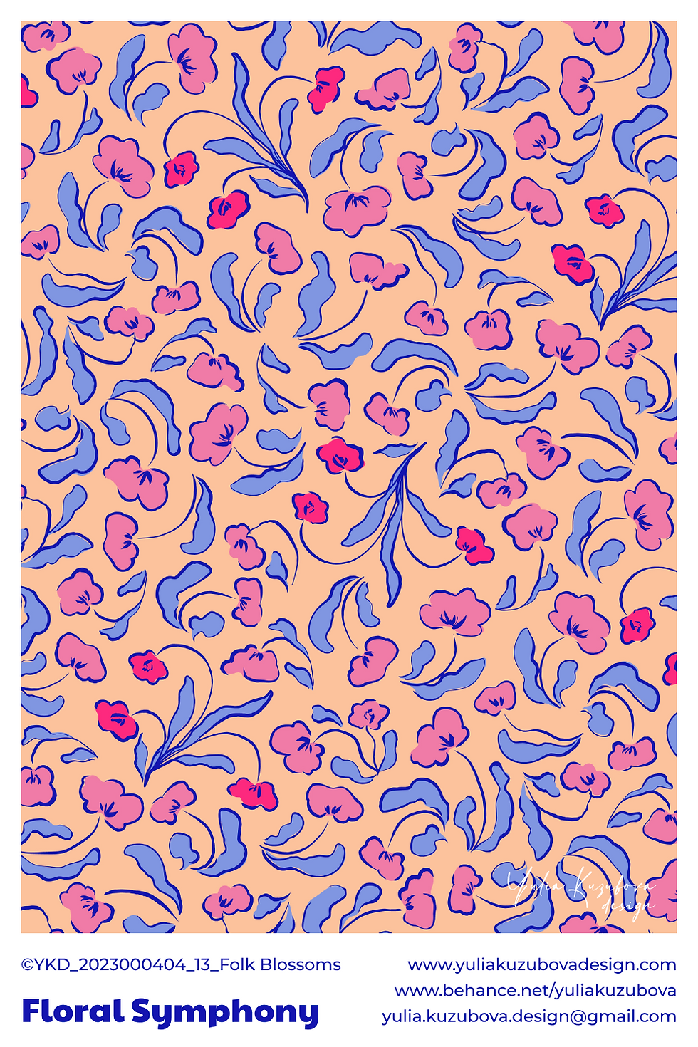 Миниатюра: Folk Blossoms YKD_2023000404