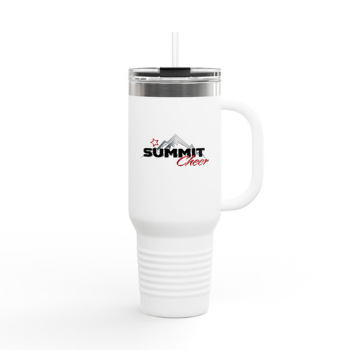 KU-UM×tomo バックZIPプルオーバー　ホワイト Summit Cheer - Insulated Travel Mug, 40oz | Mismo