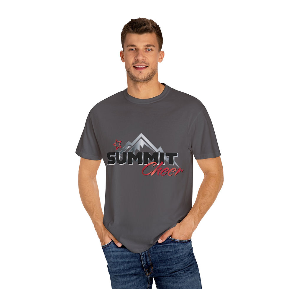 Thumbnail: Summit Cheer Garment-Dyed T-shirt
