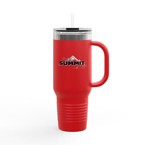KU-UM×tomo バックZIPプルオーバー　ホワイト Summit Cheer - Insulated Travel Mug, 40oz | Mismo
