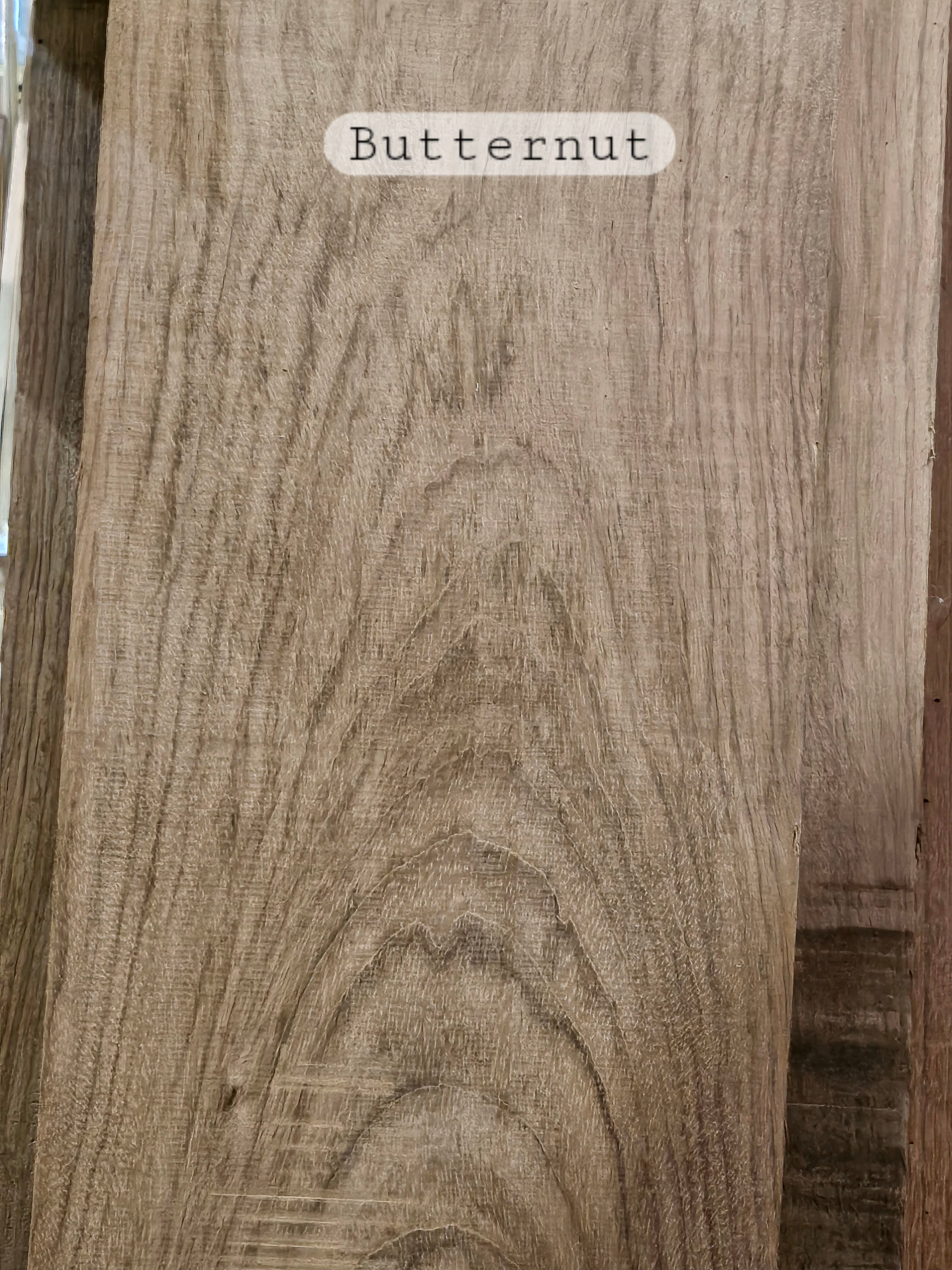 butternut - exotic wood choices