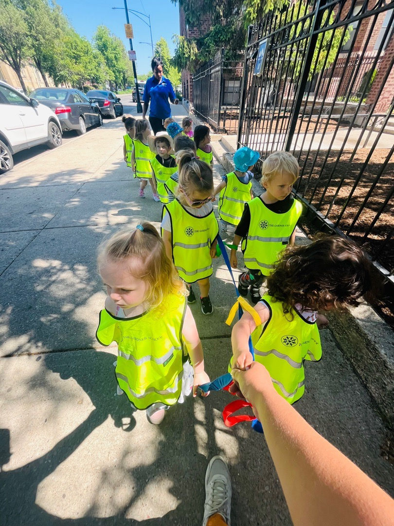 Kids on a nature walk