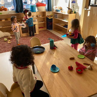 Kids playing at Le Village Cowork