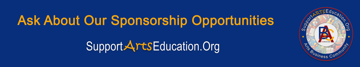 Email address for supportartseducation.org sponsorship opportunities. partners@artsdrive.com