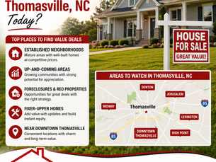 Real Estate Companies in Thomasville, NC | Houses For Sale in Randleman - NC