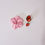 Miniatura: Scrunchie Flower Saten Rosa
