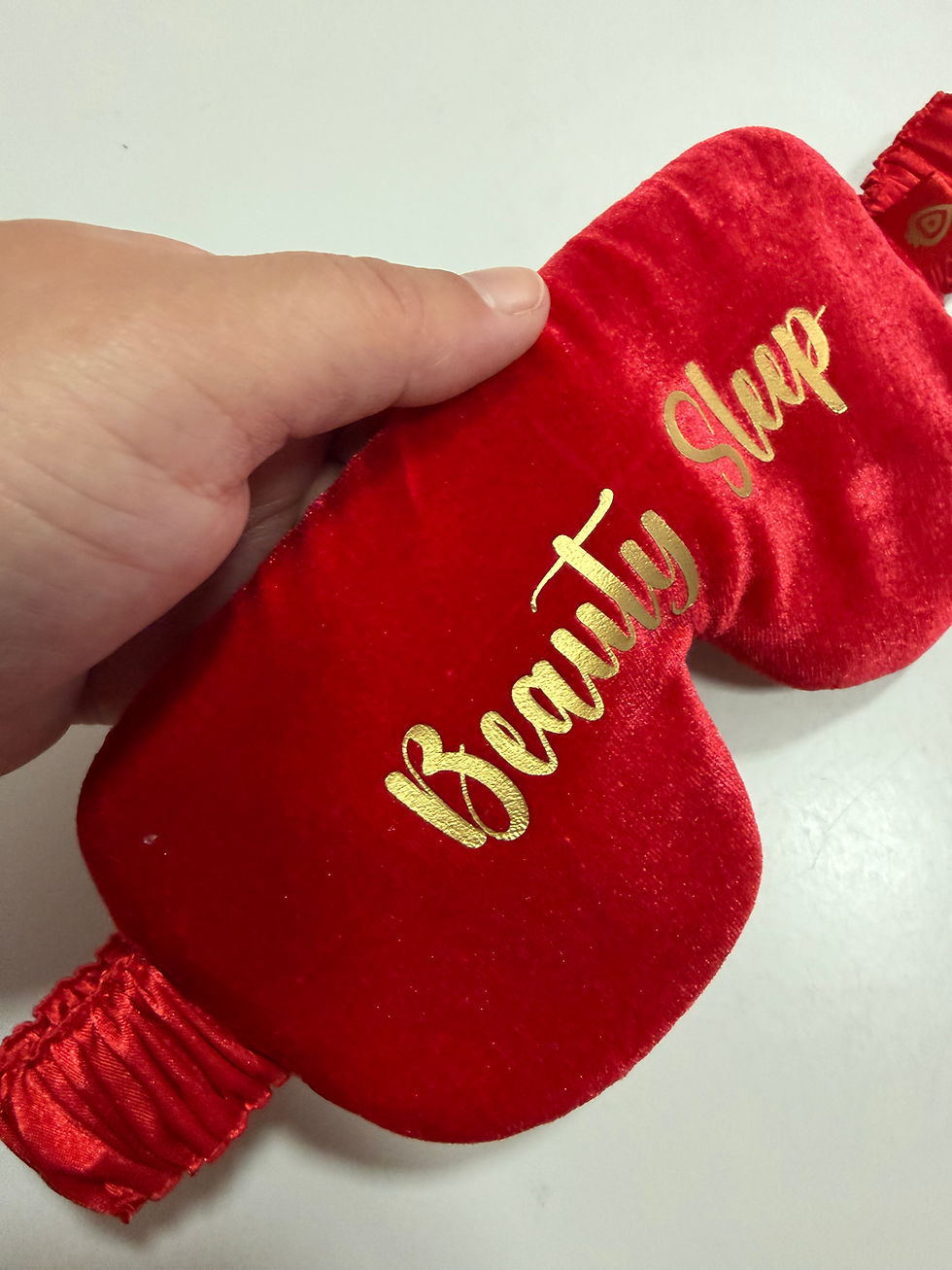 Miniatura: Antifaz Terciopelo Rojo Personalizado 