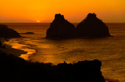 FernandoDeNoronhaDoisIrmaosSunset