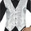 Thumbnail: 42938  Silver Sequin Waistcoat