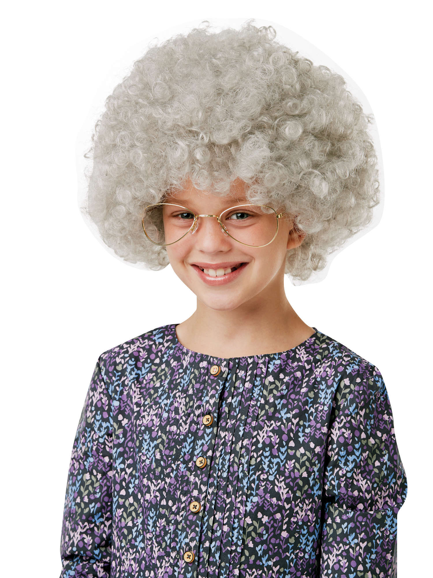 Granny grey Perm Wig child size  53141