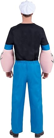 Thumbnail: Popeye sailor man adult costume 81143